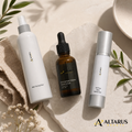 Clear + Calm Routine Kit by Altarus Beauty with brand logo