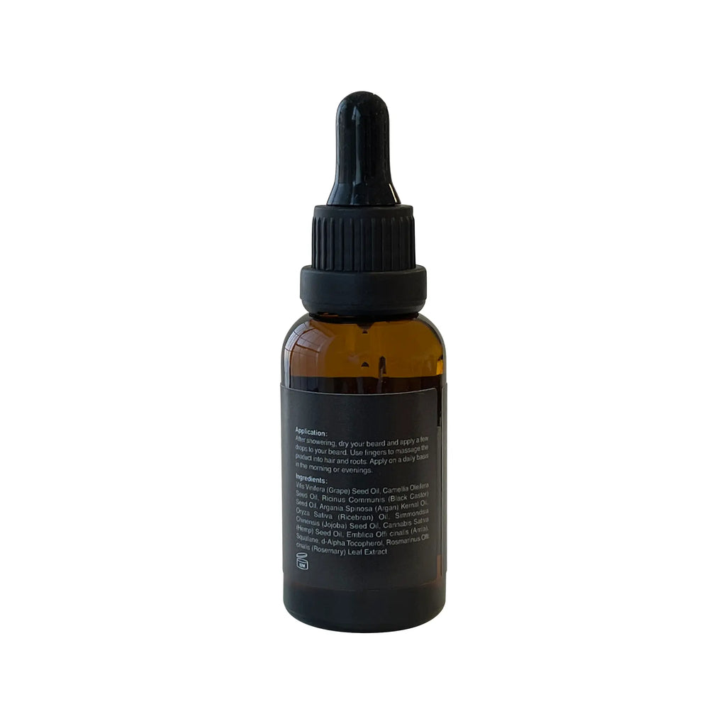 Unscented Hemp Beard Conditioning Oil — alternate product view