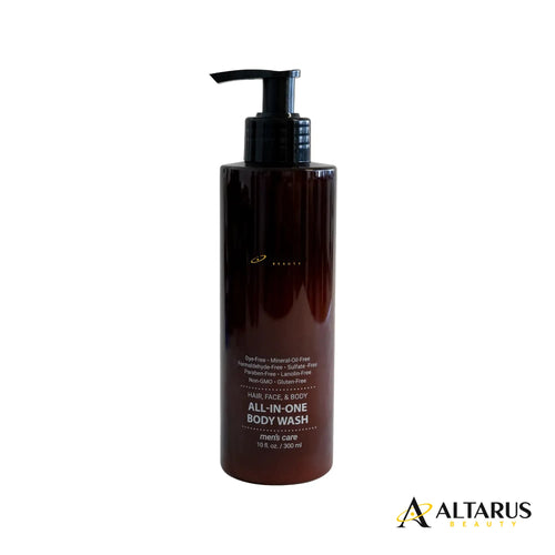 All-in-One Body Wash by Altarus Beauty with brand logo