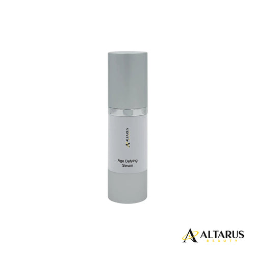 Age Defying Serum by Altarus Beauty with brand logo